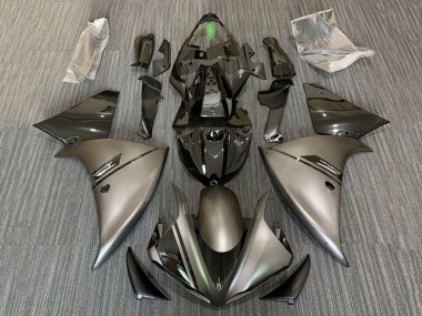 Cheap 2009-2011 Yamaha YZF 1000 R1 Motorcycle Fairings - Glossy Black Matte Grey Canada