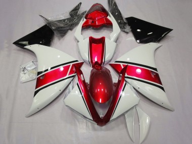 Cheap 2009-2011 Yamaha YZF 1000 R1 Motorcycle Fairing - White Red Black Canada