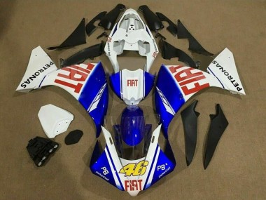 Cheap 2012-2014 Yamaha YZF 1000 R1 Motorcycle Fairings - White Blue Red Fiat 46 Canada