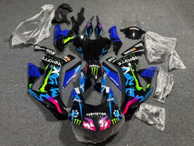 Cheap 2015-2019 Yamaha YZF 1000 R1 Motorcycle Fairings - Black Blue Pink Green Monster ENEOS Canada