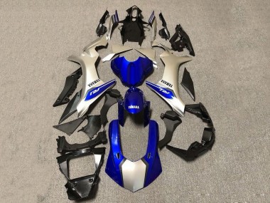 Cheap 2015-2019 Yamaha YZF 1000 R1 Motorcycle Fairings - Silver Blue Canada