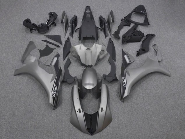 2015-2019 Yamaha YZF 1000 R1 Motorcycle Fairing - Matte Black Glossy Black Canada