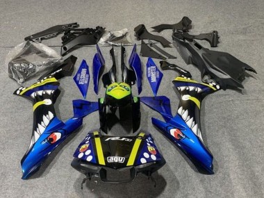 Cheap 2015-2019 Yamaha YZF 1000 R1 Motorcycle Fairings - Blue Yellow Black Shark Canada