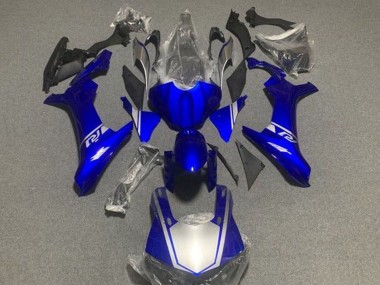 Cheap 2015-2019 Yamaha YZF 1000 R1 Motorcycle Fairings - Blue Silver Canada