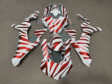 Cheap 2015-2019 Yamaha YZF 1000 R1 Motorcycle Fairings - White Red Zebra Canada