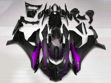 Cheap 2015-2019 Yamaha YZF 1000 R1 Motorcycle Fairings - Faux Carbon Fiber Purple Canada