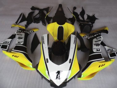 Cheap 2015-2019 Yamaha YZF 1000 R1 Motorcycle Fairings - Yellow White Black Canada