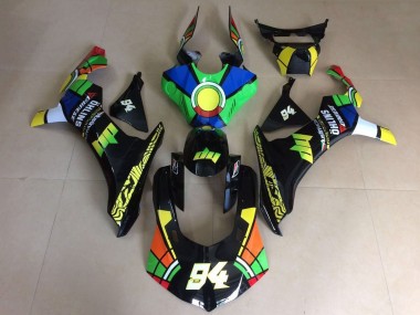 Cheap 2015-2019 Yamaha YZF 1000 R1 Motorcycle Fairings - Green Blue Yellow Black Red Color Wheel 94 Canada