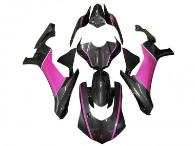 Cheap 2020-2025 Yamaha YZF 1000 R1 Motorcycle Fairings - Faux Carbon Fiber Pink Canada