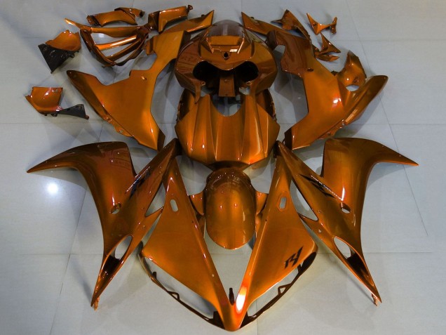 2004-2006 Yamaha YZF 1000 R1 Motorcycle Fairings - Orange Canada