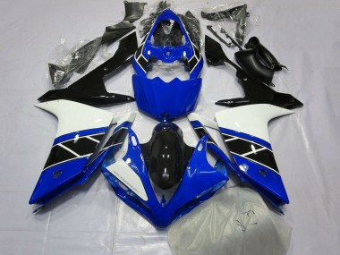 Cheap 2007-2008 Yamaha YZF 1000 R1 Bike Fairings - Blue White Black Canada