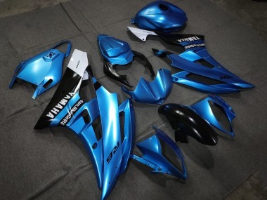 Cheap 2006-2007 Yamaha YZF R6 Motorcycle Fairings - Blue Glossy Black White Canada