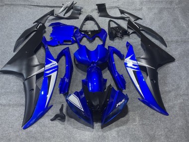 Cheap 2008-2016 Yamaha YZF R6 Motorcycle Fairings - Blue White Matte Black Canada