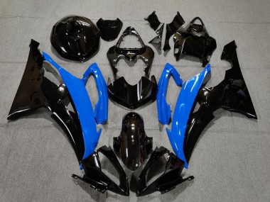 Cheap 2008-2016 Yamaha YZF R6 Motorcycle Fairings - Blue Glossy Black Canada