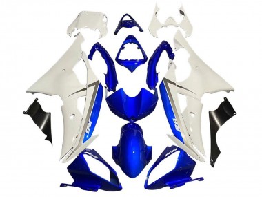 Cheap 2008-2016 Yamaha YZF R6 Motorcycle Fairing - White Blue Black Canada