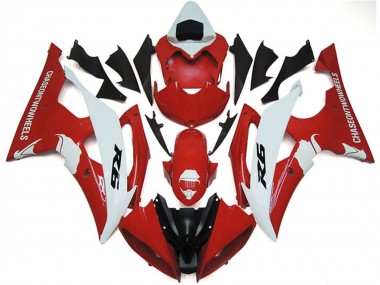 Cheap 2008-2016 Yamaha YZF R6 Motorcycle Fairings - White Red Black Canada