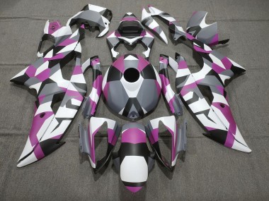 Cheap 2008-2016 Yamaha YZF R6 Motorcycle Fairings - White Pink Grey Black Camouflage Canada