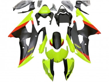 Cheap 2008-2016 Yamaha YZF R6 Motorcycle Fairings - Green Red Matte Black Canada