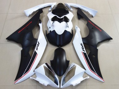 Cheap 2008-2016 Yamaha YZF R6 Motorcycle Fairings - White Matte Black Red Canada