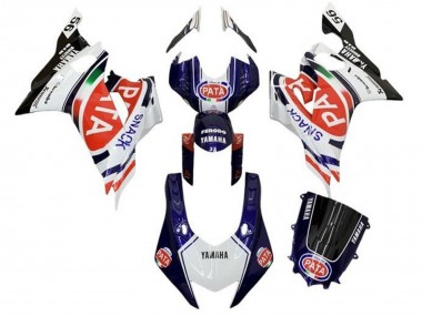 Cheap 2017-2023 Yamaha YZF R6 Motorcycle Fairings - White Blue Red Black Pata Canada