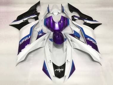 Cheap 2017-2023 Yamaha YZF R6 Motorcycle Fairing - White Blue Purple Black Canada