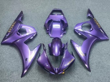 Cheap 2005 Yamaha YZF R6 Motorcycle Fairings - Purple Gold Canada