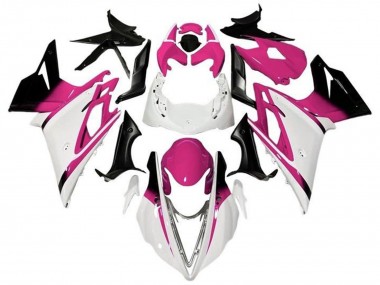 Cheap 2013-2016 Triumph Daytona 675 Triple Motorcycle Fairings - White Pink Glossy Black Canada