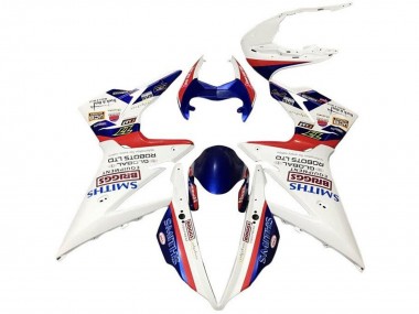 Cheap 2013-2016 Triumph Daytona 675 Triple Motorcycle Fairings - White Red Blue Smiths Canada