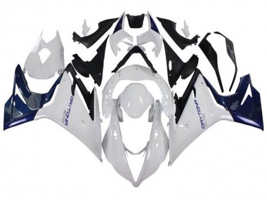 Cheap 2013-2016 Triumph Daytona 675 Triple Motorcycle Fairings - White Blue Canada