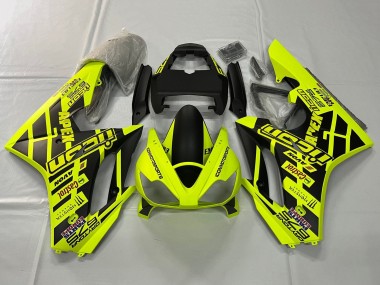 Cheap 2006-2008 Triumph Daytona 675 Triple Motorcycle Fairings - Yellow Matte Black Canada