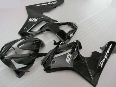 Cheap 2006-2008 Triumph Daytona 675 Triple Motorcycle Fairings - Glossy Black Matte Black Canada