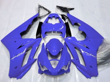 Cheap 2006-2008 Triumph Daytona 675 Triple Motorcycle Fairings - Blue Glossy Black Canada