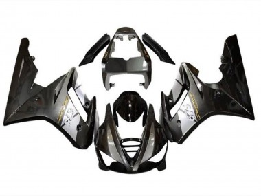 Cheap 2009-2012 Triumph Daytona 675 Triple Motorcycle Fairings - Silver Glossy Black Canada
