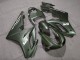 2009-2012 Triumph Daytona 675 Triple Motorcycle Fairings - Matte Green White Canada