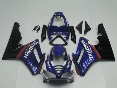 Cheap 2009-2012 Triumph Daytona 675 Triple Motorcycle Fairings - Blue Red Glossy Black Canada