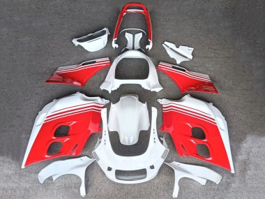 Cheap 1987-1988 Honda CBR1000F Hurricane Motorcycle Fairings - White Red Canada