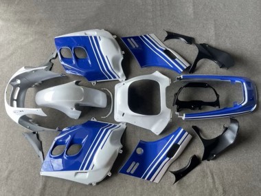 Cheap 1987-1988 Honda CBR1000F Hurricane Motorcycle Fairings - White Blue Canada