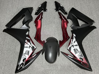 Cheap 2014-2016 Honda CBR650F Motorcycle Fairings - Matte Black Red Canada