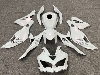 Cheap 2019-2025 Kawasaki ZX4R ZX-4RR Motorcycle Fairings - Pearl White Black Canada