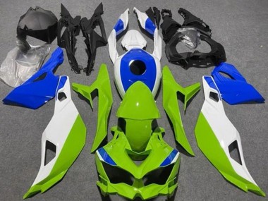 Cheap 2019-2025 Kawasaki ZX4R ZX-4RR Motorcycle Fairings - White Blue Green Canada