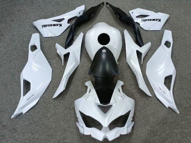 Cheap 2019-2025 Kawasaki ZX4R ZX-4RR Motorcycle Fairings - White Matte Black Canada