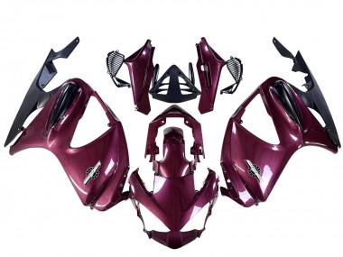 Cheap 2002-2016 Honda ST1300 Motorcycle Fairings - Purple Matte Black Canada