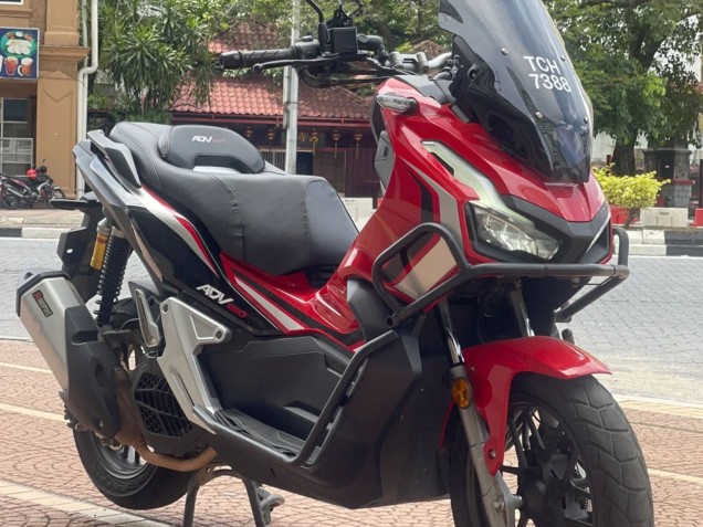2018-2021 Honda ADV150 Motorcycle Fairings - Red White Black Canada