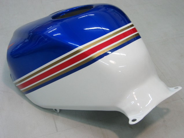 2005-2006 Honda CBR600RR Motorcycle Fairings - Blue White Yellow Rothmans Canada