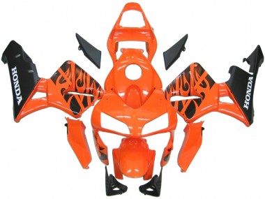 Cheap 2003-2004 Honda CBR600RR Abs Fairings - Orange White Red Glossy Black Repsol Canada