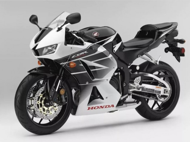 2013-2026 Honda CBR600RR Motorcycle Fairings - White Black Canada