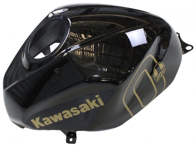 2018-2024 Kawasaki EX400 Motorcycle Fairings - Gold Glossy Black Canada