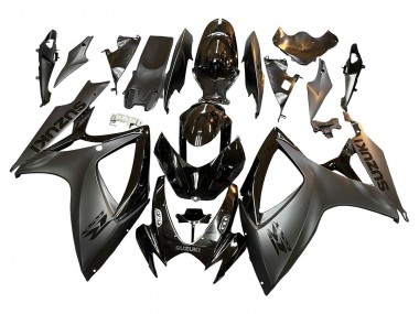 Cheap 2006-2007 Suzuki GSXR 600/750 Motorcycle Fairings - Glossy Black Matte Black Canada