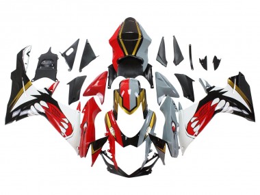 Cheap 2011-2024 Suzuki GSXR 600/750 Motorcycle Fairings - Red Gold Grey Black White Shark Canada