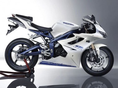 Cheap 2006-2008 Triumph Daytona 675 Motorcycle Fairings - White Blue Canada